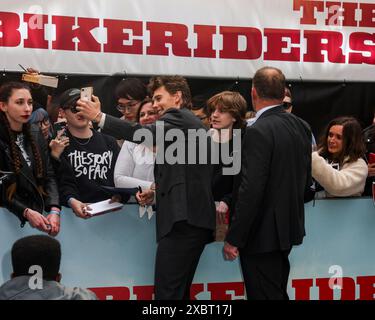 London, Großbritannien. Juni 2024. Austin Butler beim Bikeriders London Gala Screening in Curzon in Mayfair, London (Foto: Cat Morley/SOPA Images/SIPA USA) Credit: SIPA USA/Alamy Live News Stockfoto