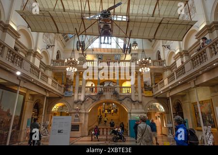 Bristol Museum, zeigt den Bristol Boxkite Doppeldecker Stockfoto