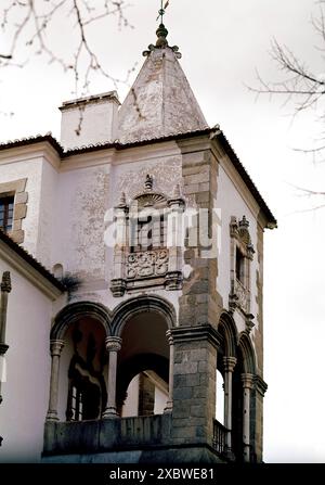 PALACIO DE DON MANUEL S XVI-GOTICO. LAGE: PALACIO DE DON MANUEL. Evora. PORTUGAL. Stockfoto