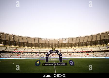 Belo Horizonte, Brasilien. Juni 2024. MG - BELO HORIZONTE - 06/13/2024 - BRAZILIAN A 2024, CRUZEIRO x CUIABA - Allgemeine Ansicht des Mineirao Stadions für das Spiel zwischen Cruzeiro und Cuiaba für die brasilianische A 2024 Meisterschaft. Foto: Gilson Lobo/AGIF (Foto: Gilson Lobo/AGIF/SIPA USA) Credit: SIPA USA/Alamy Live News Stockfoto