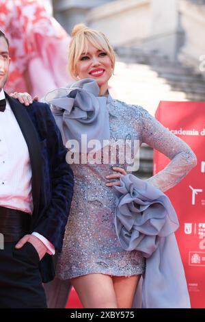 Madrid, Spanien. Juni 2024. Patricia conde nahm am roten Teppich der Spanish Fashion Academy Awards auf der Biblotenaca Nacional in Madrid, 13. Juni 2024, Spanien Teil (Foto: Oscar Gonzalez/SIPA USA) Credit: SIPA USA/Alamy Live News Stockfoto