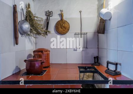 Miguel Hernández House Museum, wo der Dichter mit seiner Familie von 1914 bis 1934 in der Stadt Orihuela lebte, in der er geboren wurde, Alicante, Spanien. Stockfoto