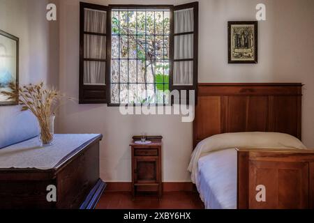 Miguel Hernández House Museum, wo der Dichter mit seiner Familie von 1914 bis 1934 in der Stadt Orihuela lebte, in der er geboren wurde, Alicante, Spanien. Stockfoto