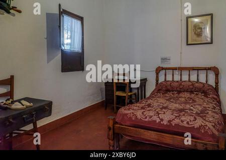 Miguel Hernández House Museum, wo der Dichter mit seiner Familie von 1914 bis 1934 in der Stadt Orihuela lebte, in der er geboren wurde, Alicante, Spanien. Stockfoto