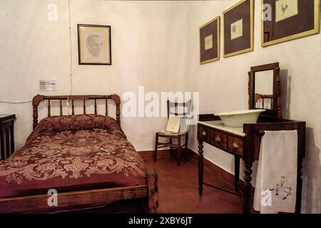 Miguel Hernández House Museum, wo der Dichter mit seiner Familie von 1914 bis 1934 in der Stadt Orihuela lebte, in der er geboren wurde, Alicante, Spanien. Stockfoto