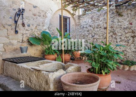 Miguel Hernández House Museum, wo der Dichter mit seiner Familie von 1914 bis 1934 in der Stadt Orihuela lebte, in der er geboren wurde, Alicante, Spanien. Stockfoto