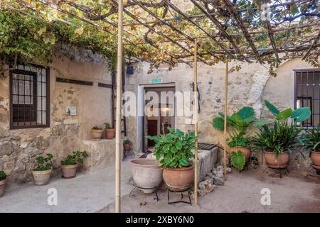 Miguel Hernández House Museum, wo der Dichter mit seiner Familie von 1914 bis 1934 in der Stadt Orihuela lebte, in der er geboren wurde, Alicante, Spanien. Stockfoto