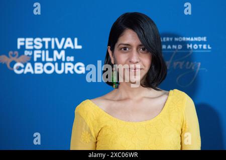 Cabourg, Frankreich. Juni 2024. Shuchi Talati nahm am 13. Juni 2024 an der Girls will Be Girls Photocall in Cabourg, Frankreich Teil. Foto: Aurore Marechal/ABACAPRESS. COM Credit: Abaca Press/Alamy Live News Stockfoto