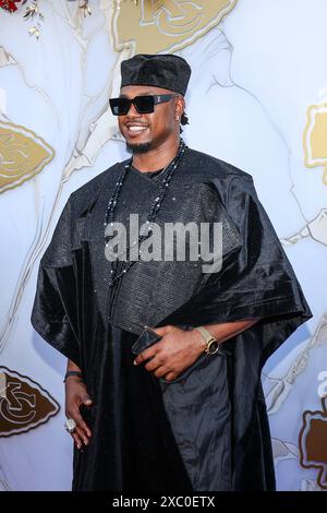 13. Juni 2024: Prinz Tega Wanogho auf dem roten Teppich beim Kansas City Chiefs Super Bowl Ring im Nelson Atkins Museum of Art in Kansas City, MO. Die Chiefs besiegten die San Francisco 49ers 25-22 und gewannen den Super Bowl LVIII. David Smith/CSM (Bild: © David Smith/Cal Sport Media) Stockfoto