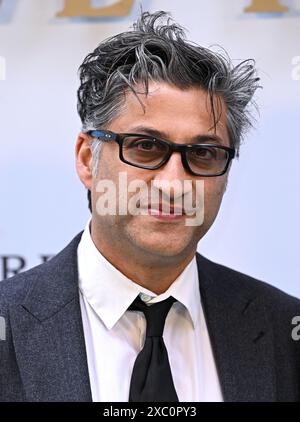 London, Großbritannien. Juni 2024. Asif Kapadia at the Federer: Zwölf Tage Special Screening, Leicester Square, London, UK. Juni 2024. Foto: Stuart Hardy/ABACAPRESS. COM Credit: Abaca Press/Alamy Live News Stockfoto