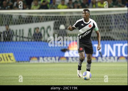 Sao Paulo, Brasilien. Juni 2024. SP - SAO PAULO - 06/13/2024 - BRASILIANER A 2024, PALMEIRAS x VASCO - VASCO-Spieler Leo während eines Spiels gegen Palmeiras im Stadion der Arena Allianz Parque für die brasilianische A 2024 Meisterschaft. Foto: Anderson Romao/AGIF Credit: AGIF/Alamy Live News Stockfoto