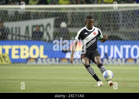 Sao Paulo, Brasilien. Juni 2024. SP - SAO PAULO - 06/13/2024 - BRASILIANER A 2024, PALMEIRAS x VASCO - VASCO-Spieler Leo während eines Spiels gegen Palmeiras im Stadion der Arena Allianz Parque für die brasilianische A 2024 Meisterschaft. Foto: Anderson Romao/AGIF Credit: AGIF/Alamy Live News Stockfoto