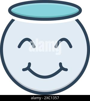 Symbol für unschuldig, ehrlich Stock Vektor