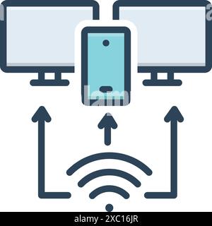 Symbol für Provisioning, Arrangement Stock Vektor