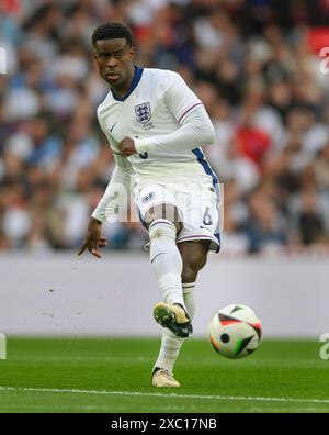 Juli 2024 - England gegen Island - International Friendly - Wembley Marc Guehi in Aktion. Bild : Mark Pain / Alamy Live News Stockfoto