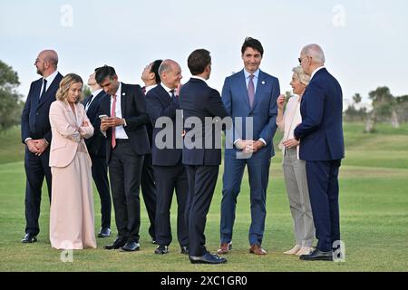 Borgo Egnazia, Italien. Juni 2024. Borgo Egnazia - G7-Gipfel der Staats- und Regierungschefs Redaktionelle Nutzung nur Credit: Unabhängige Fotoagentur/Alamy Live News Stockfoto