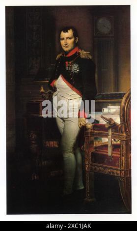 Jacques-Louis David. 1748-1825. L'Empereur dans Son Cabinet de travail aux Tuileries, 1812. Huile sur toile Stockfoto