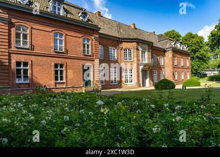 Das Prinzenhaus im Schlosspark Plön, Schleswig-Holstein, Deutschland | das Fürstenhaus im Schlosspark, Plön, Schleswig-Holstein, Deutschland Stockfoto