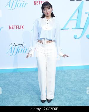 Los Angeles, USA. Juni 2024. Xochitl Gomez kommt am Donnerstag bei der Netflix's A FAMILY AFFAIR World Premiere im ägyptischen Theater in Hollywood, CA. Juni 2024. (Foto: Sthanlee B. Mirador/SIPA USA) Credit: SIPA USA/Alamy Live News Stockfoto