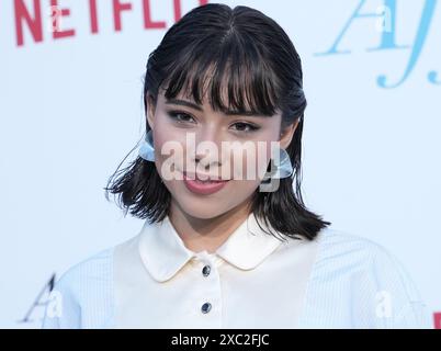 Los Angeles, USA. Juni 2024. Xochitl Gomez kommt am Donnerstag bei der Netflix's A FAMILY AFFAIR World Premiere im ägyptischen Theater in Hollywood, CA. Juni 2024. (Foto: Sthanlee B. Mirador/SIPA USA) Credit: SIPA USA/Alamy Live News Stockfoto