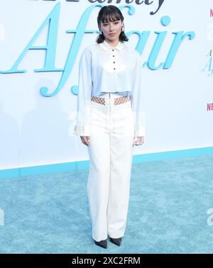 Los Angeles, USA. Juni 2024. Xochitl Gomez kommt am Donnerstag bei der Netflix's A FAMILY AFFAIR World Premiere im ägyptischen Theater in Hollywood, CA. Juni 2024. (Foto: Sthanlee B. Mirador/SIPA USA) Credit: SIPA USA/Alamy Live News Stockfoto