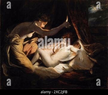 Sir Joshua Reynolds, Cupid und Psyche, Ölgemälde auf Leinwand, 1789 Stockfoto