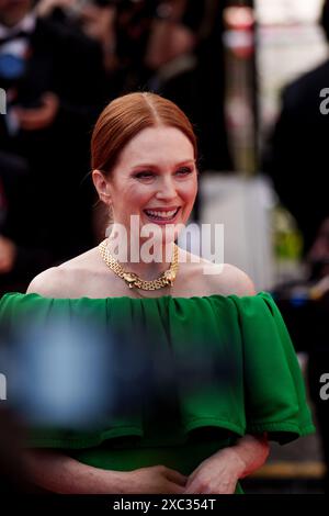 CANNES, FRANKREICH - 19. MAI: Julianne Moore besucht den Teppich des Horizonts beim Festival de Cannes 2024 in Cannes (Foto: Giovanna Onof Stockfoto