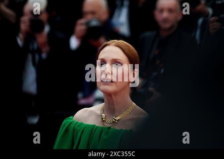 CANNES, FRANKREICH - 19. MAI: Julianne Moore besucht den Teppich des Horizonts beim Festival de Cannes 2024 in Cannes (Foto: Giovanna Onof Stockfoto
