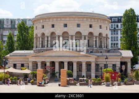 Paris, Frankreich - 17. Juli 2017: Die Rotonde de de la Villette ist eine Rotunde am Place de la Bataille-de-Stalingrad im 19. Arrondissement Stockfoto