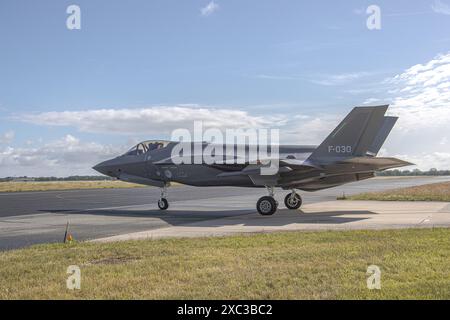 F 35 Multifunktionsjäger, Kampfflugzeuge der fünften Generation, Stealth-Technologie, Advanced Avionics, Lockheed Martin, Air Superiority, Stockfoto