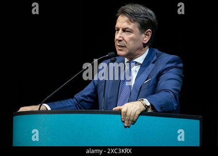 Rom, Italien. Im Foto Giuseppe Conte (Movimento 5 Stelle). NUR REDAKTIONELLE VERWENDUNG! NICHT FÜR KOMMERZIELLE ZWECKE! Stockfoto