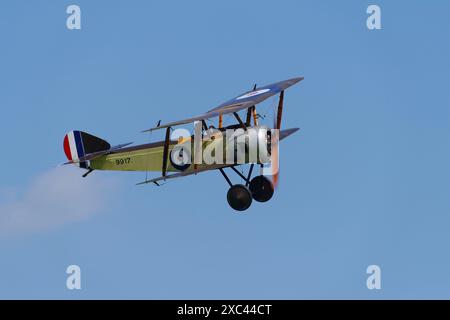 Shuttleworth, Sammlung, Sopwith. Jungtier, N9917, G-EBKY, Old Warden, Biggleswade, Bedfordshire, England, Vereinigtes Königreich. Stockfoto