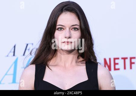 HOLLYWOOD, LOS ANGELES, KALIFORNIEN, USA - 13. JUNI: Mackenzie Foy kommt zur Los Angeles Premiere von Netflix 'A Family Affair', die am 13. Juni 2024 im Egyptian Theatre Hollywood in Hollywood, Los Angeles, Kalifornien, USA stattfindet. (Foto: Xavier Collin/Image Press Agency) Stockfoto