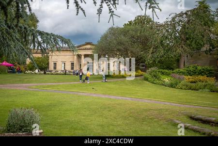 Das Yorkshire Museum von den Museum Gardens in York, North Yorkshire, Großbritannien Stockfoto