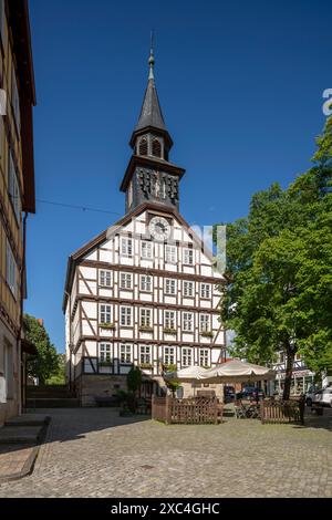 Bad Sooden-Allendorf, Ortsteil Allendorf, Am Markt, Rathaus Stockfoto