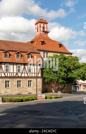 Eschwege, ehem. Schloss, Blick von Süden Stockfoto