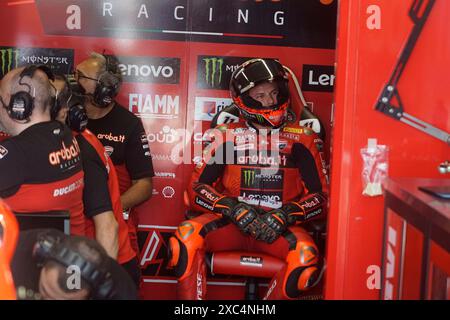 Foto Alessandro La Rocca/LaPresse14-06-2024, Misano World Circuit Marco Simoncelli Sport-Motociclismo-WSBK FIM Superbike World Championship-Pirelli Emilia Romagna Runde 14-16-Juni 2024 FP1 e FP2 nella Foto: Foto Alessandro La Rocca/ Credit: LaPresse/Alamy Live News Stockfoto