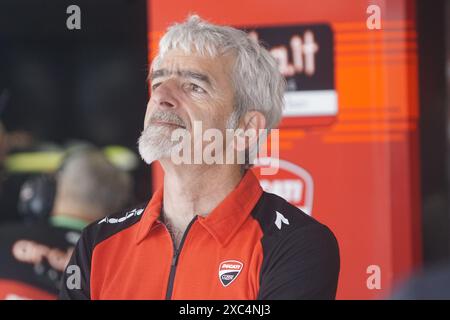 Foto Alessandro La Rocca/LaPresse14-06-2024, Misano World Circuit Marco Simoncelli Sport-Motociclismo-WSBK FIM Superbike World Championship-Pirelli Emilia Romagna Runde 14-16-Juni 2024 FP1 e FP2 nella Foto: Foto Alessandro La Rocca/ Credit: LaPresse/Alamy Live News Stockfoto