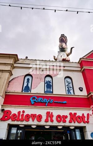 Ripley's Believe or Not Ausstellung am Blackpool Pleasure Beach Stockfoto