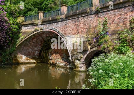 Worsley Road Bridge in Worsley Delph, Salford, Greater Manchester, England, Großbritannien Stockfoto