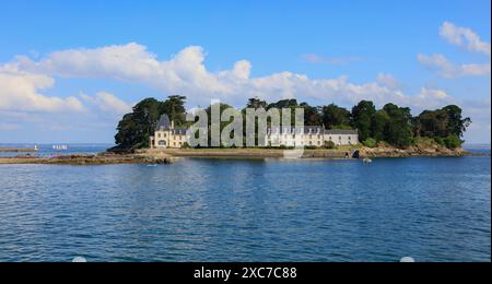 Ile Tristan vor Douarnenez, Departement Finistere Penn AR Bed, Region Bretagne Breizh, Frankreich Stockfoto