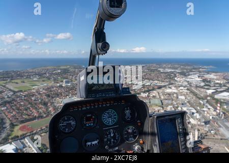 Luftaufnahme der Klippen in Sydney NSW Australien Stockfoto