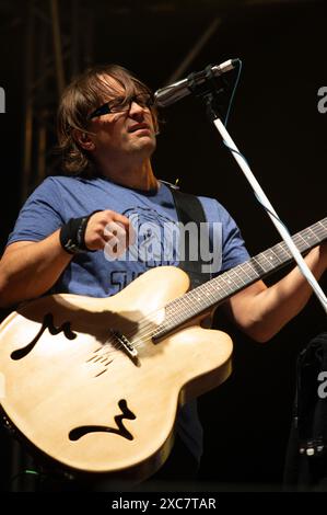 Donington, Großbritannien. Juni 2024. Wheatus unterhalten Fans beim Download Festival. Cristina Massei/Alamy Live News Stockfoto