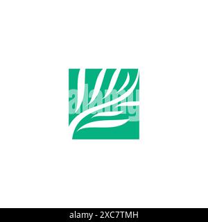 Vektor Des Naturlogos. Organisches Symbol. Illustration des Blattvektors Stock Vektor