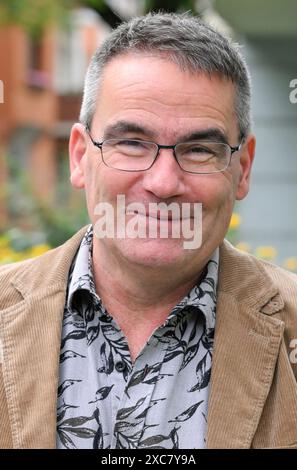 Berlin, Deutschland. Juni 2024. Bernd Buder, Programmdirektor JFBB Jüdisches Filmfestival Berlin Brandenburg, bei einer Presseveranstaltung. Das Festival findet vom 18. Bis 23. Juni 2024 statt. Quelle: Jens Kalaene/dpa/Alamy Live News Stockfoto