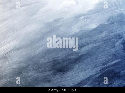 Handgemalt Aquarell Pinsel Kontur Textur Hintergrund Stock Vektor