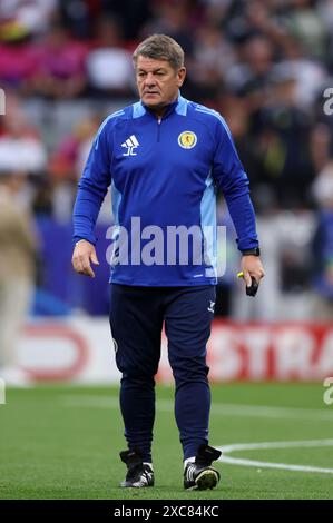 München, Deutschland. Juni 2024. Schottland-Trainer John Carver während des UEFA-Europameisterschaftsspiels in der Allianz Arena in München. Der Bildnachweis sollte lauten: David Klein/Sportimage Credit: Sportimage Ltd/Alamy Live News Stockfoto