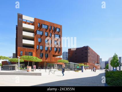 Wien, Österreich - Lehrzentrum für WU / Wirtschaftsuniversität Wien von BUSArchitecture Stockfoto