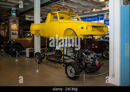 Das AWE Wartburg Automuseum in Eisenach Stockfoto