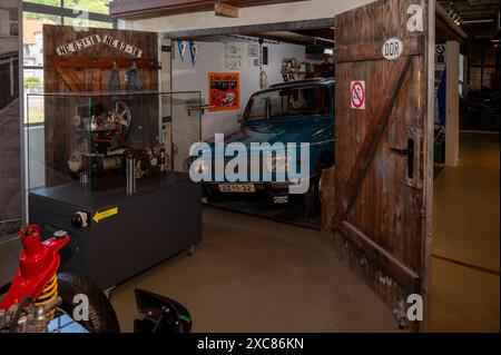 Das AWE Wartburg Automuseum in Eisenach Stockfoto